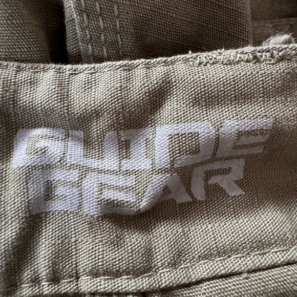 Guide Gear Olive Green Cargo Shorts Men Size 44 EUC - Picture 5 of 5